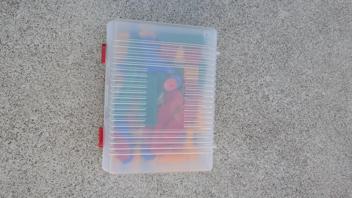 Bristle Block Building Set with Storage Case - photo 2