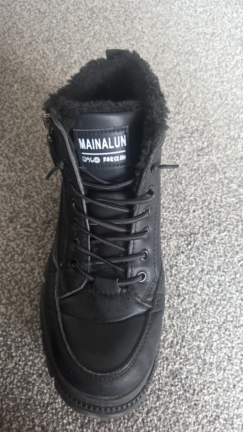 Black Winter Boots – Size 42 - photo 2