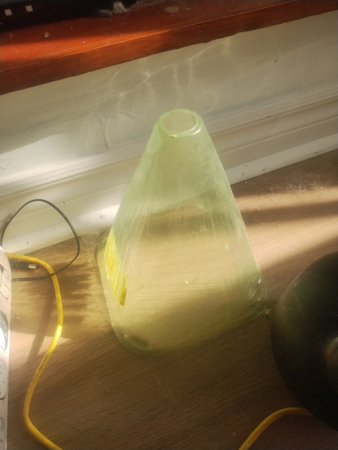 Clear Plastic Pyramid Funnel