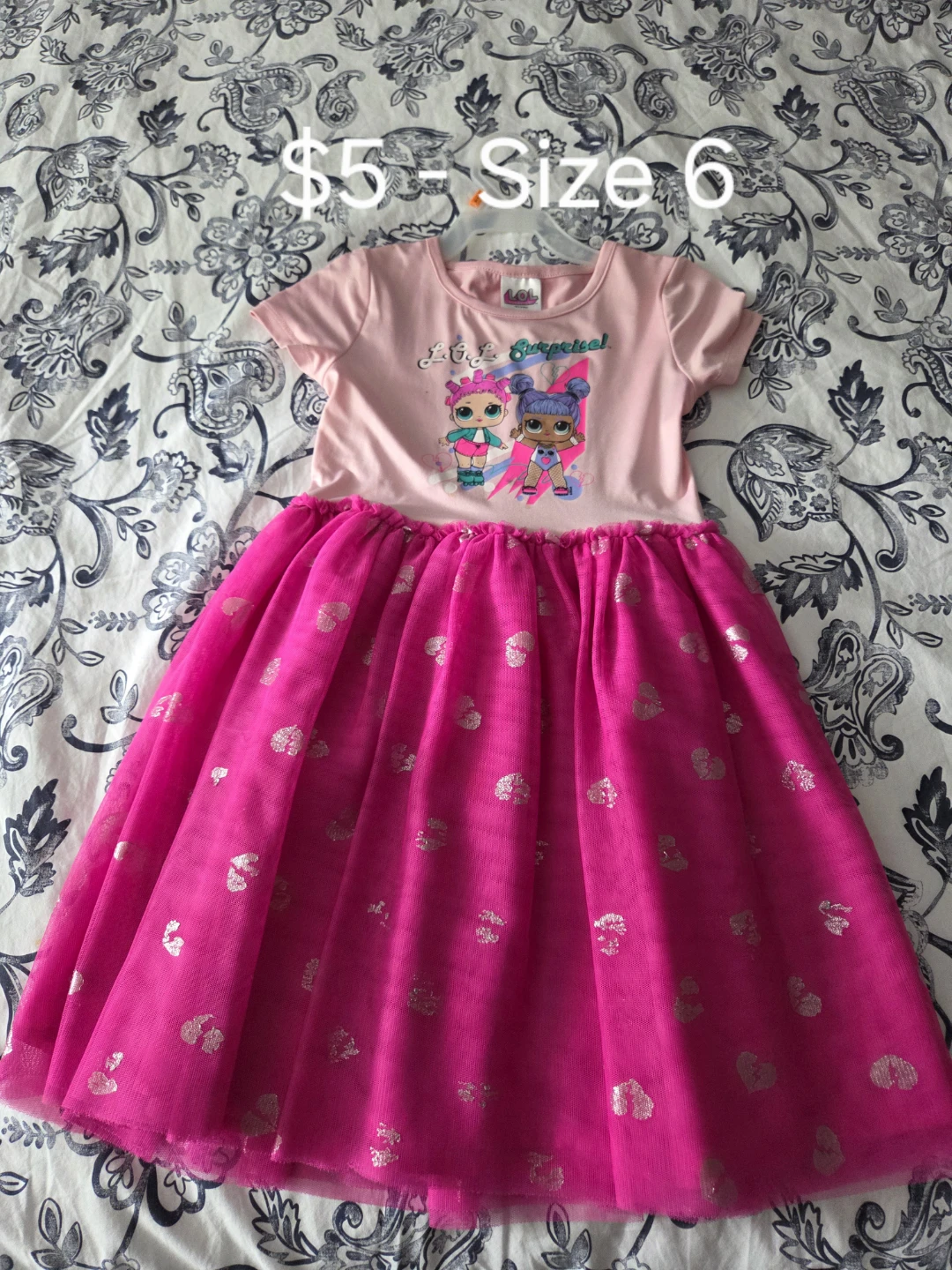 Assorted Girls' Dresses and Top - Size 6/6X