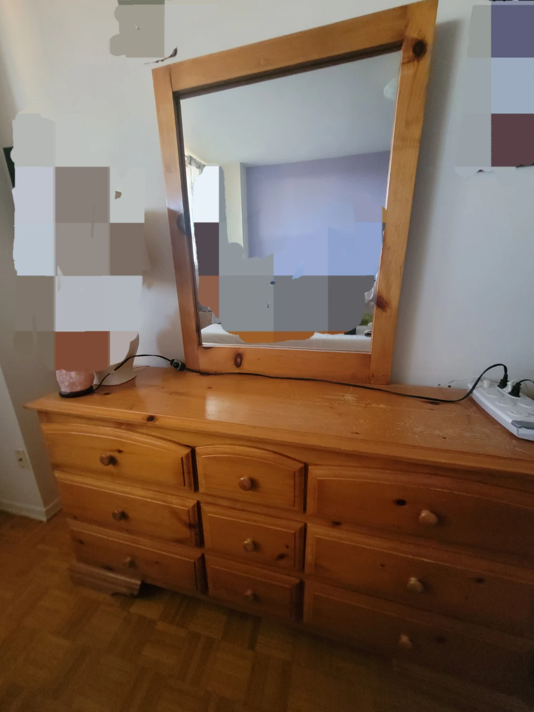 Dresser with mirror ( maple wood) - photo 4