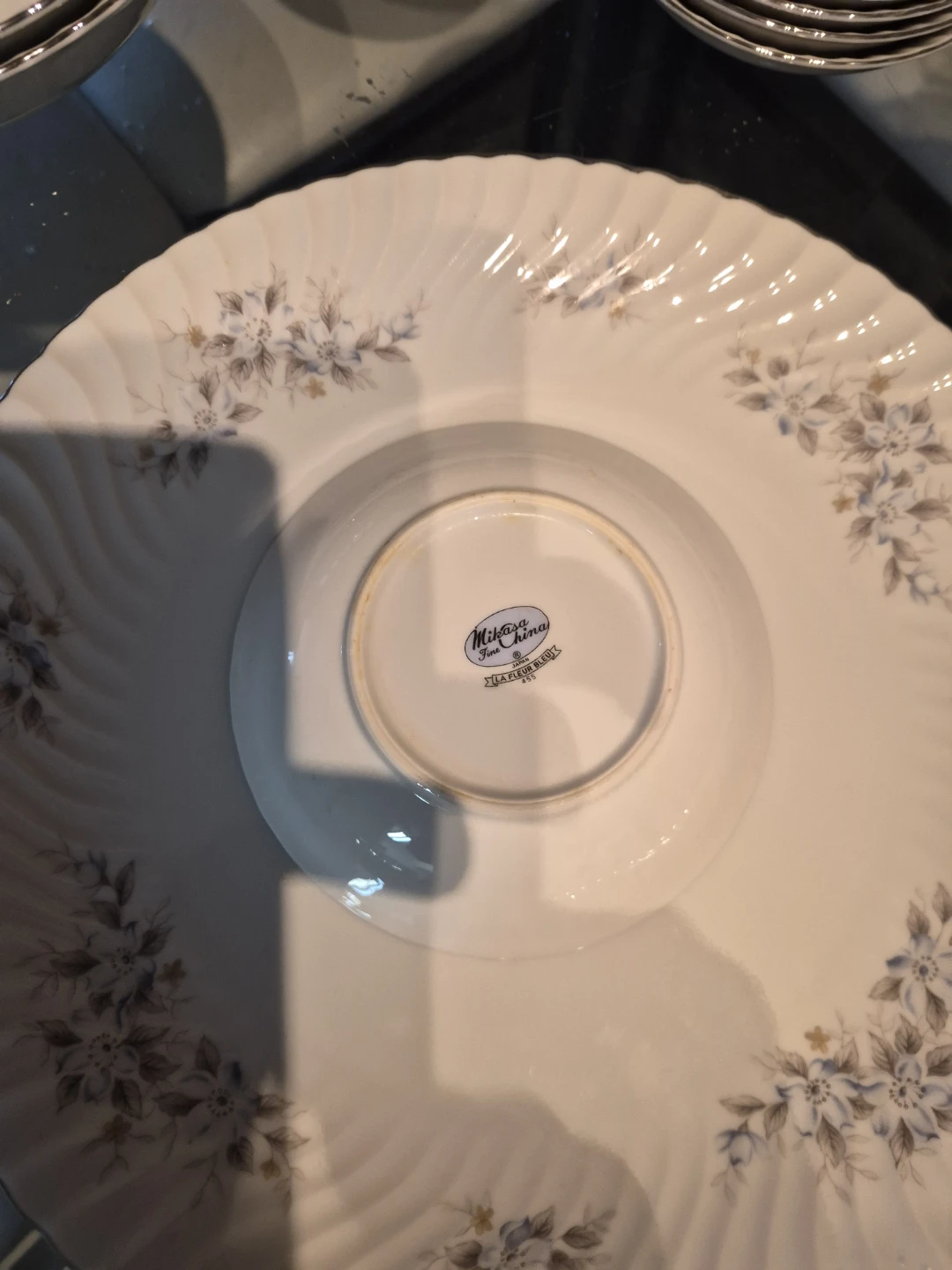 Mikasa Fine China La Fleur Bleu Dinnerware Set - photo 4