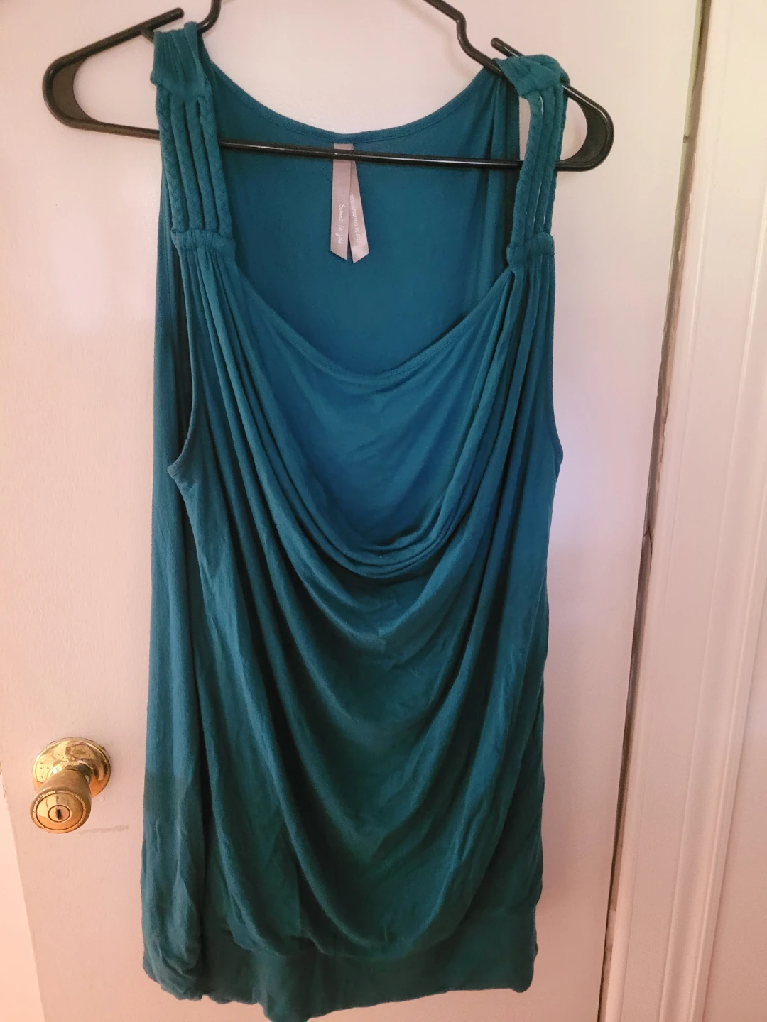 Addition Elle Teal Tank Top 2X