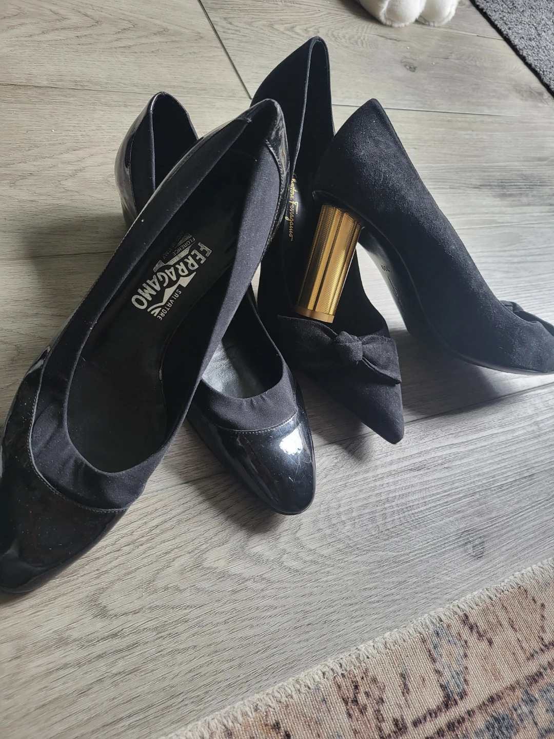 Salvatore Ferragamo Black Heels