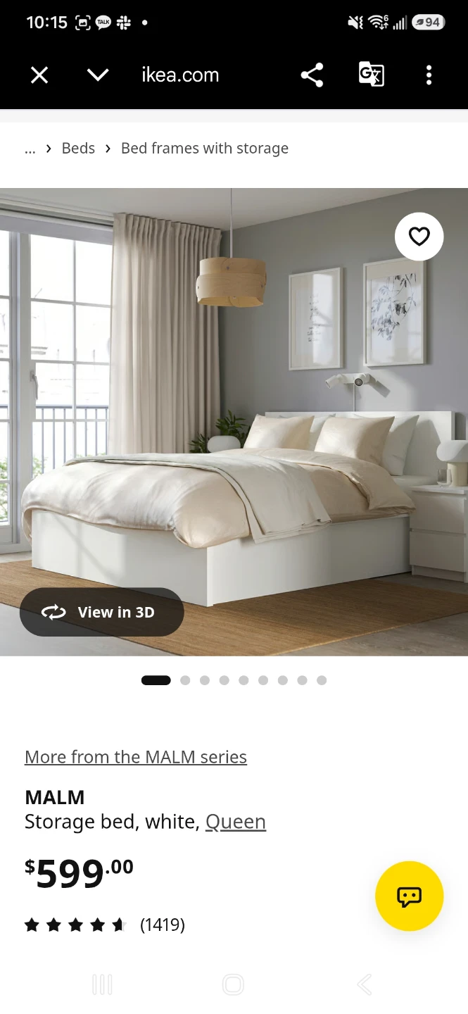 Queen Storage Bed