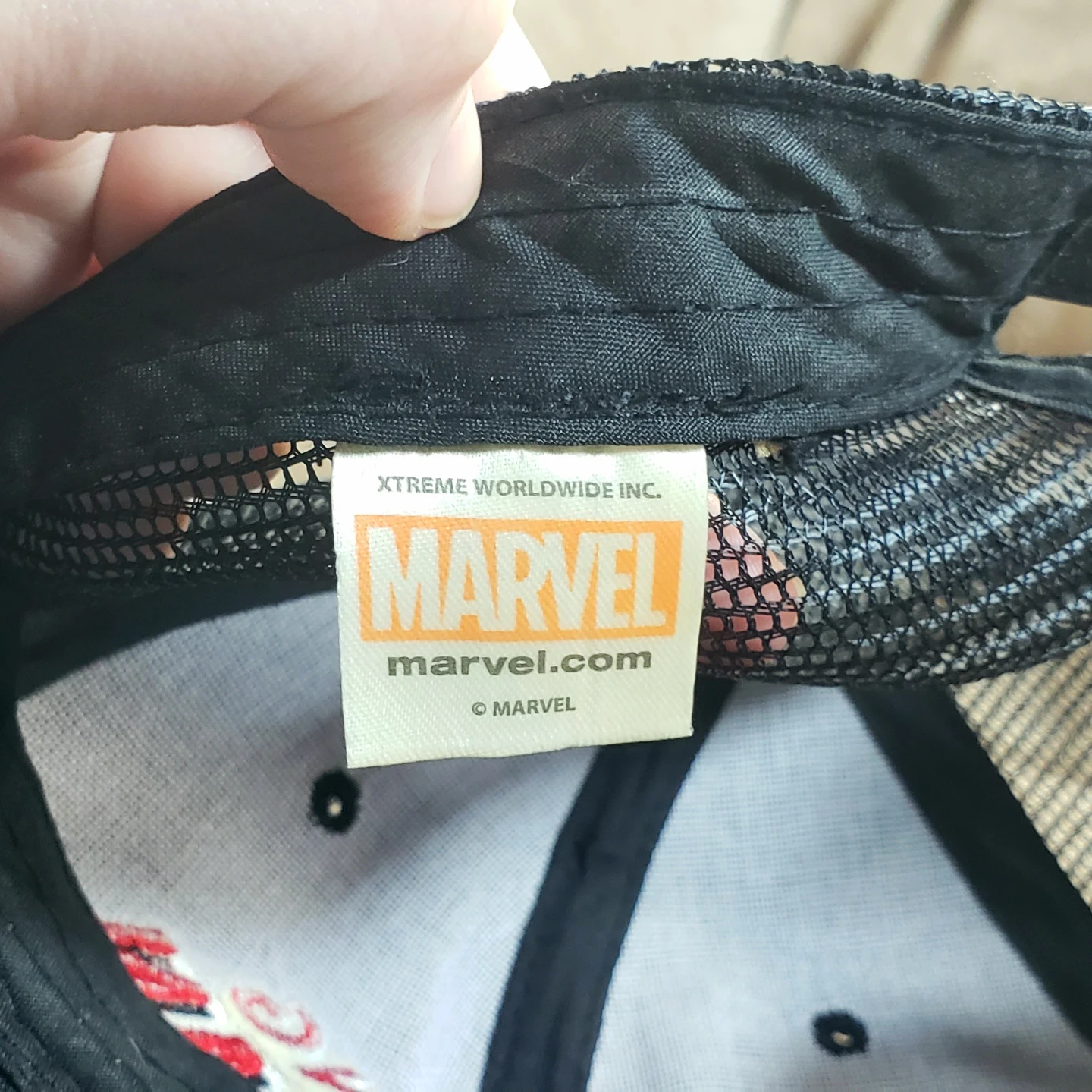 Marvel Comics Amazing Spiderman Snapback Ball Cap - photo 5