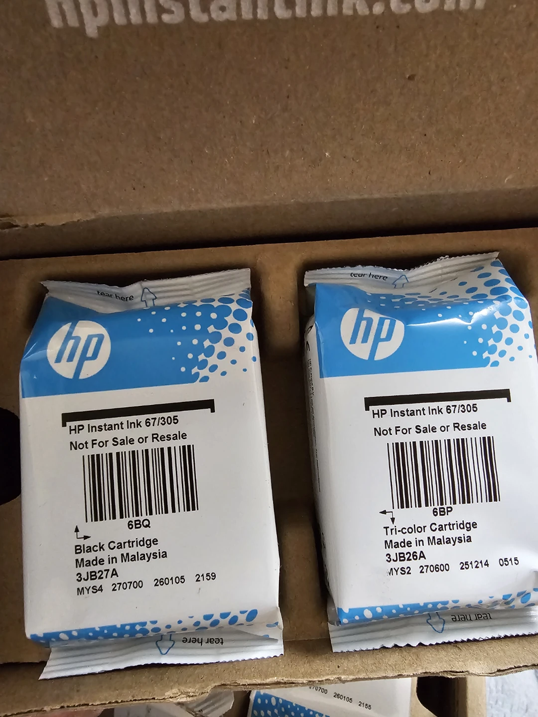 HP Instant Ink Cartridges Set - photo 3