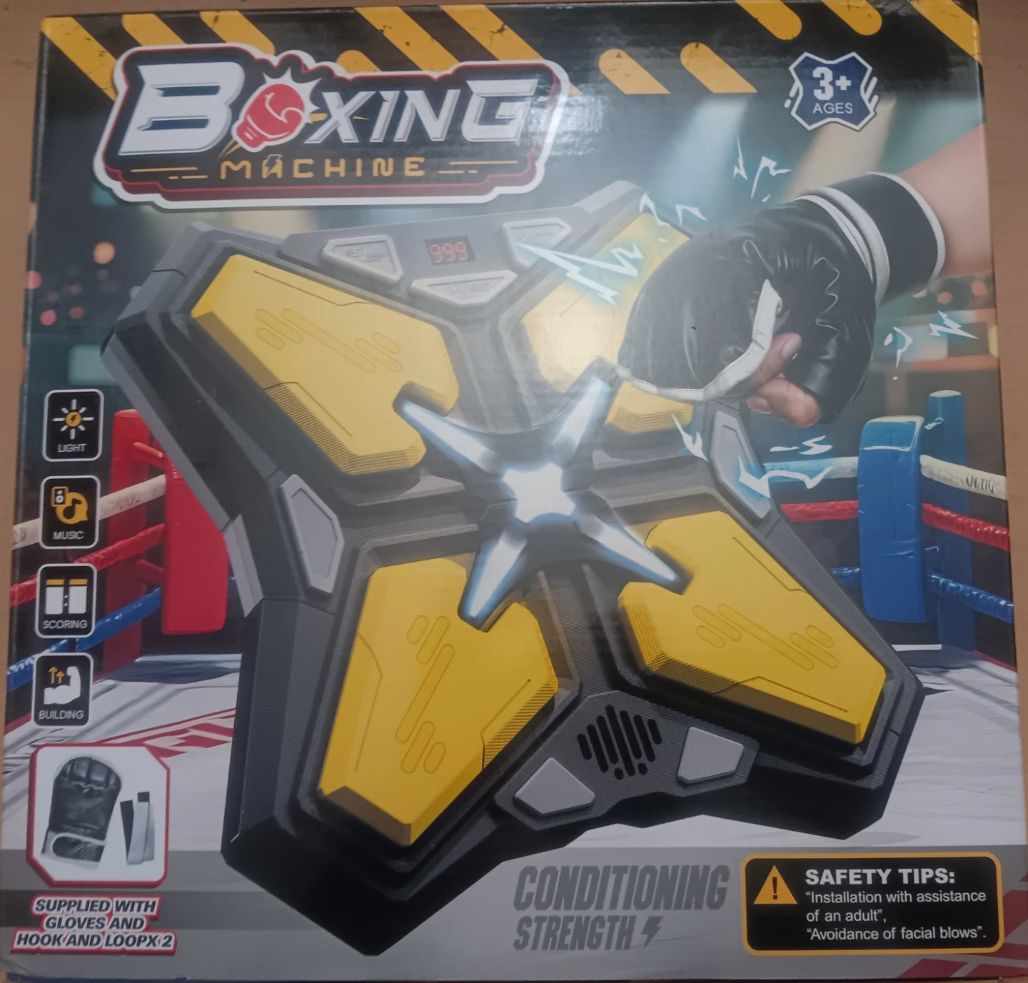 Boxing Machine Training Target with Gloves - photo 2