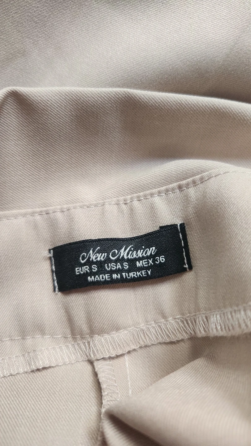 New Mission Beige Wrap-Style Trousers - photo 4