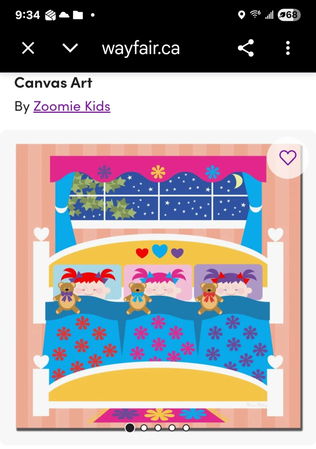Children’s Canvas Wall Art – Grace Riley - photo 3