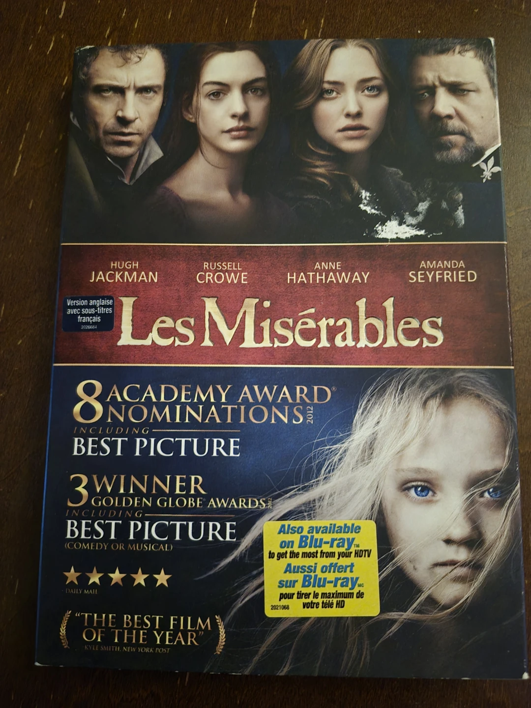 Les Miserables DVD