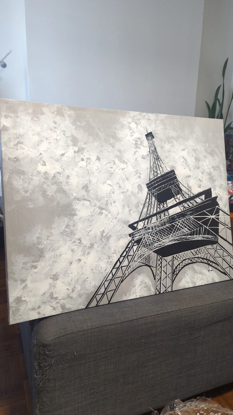 IKEA Eiffel Tower Canvas Print