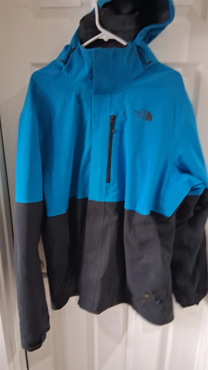 The North Face Blue and Black Jacket XL