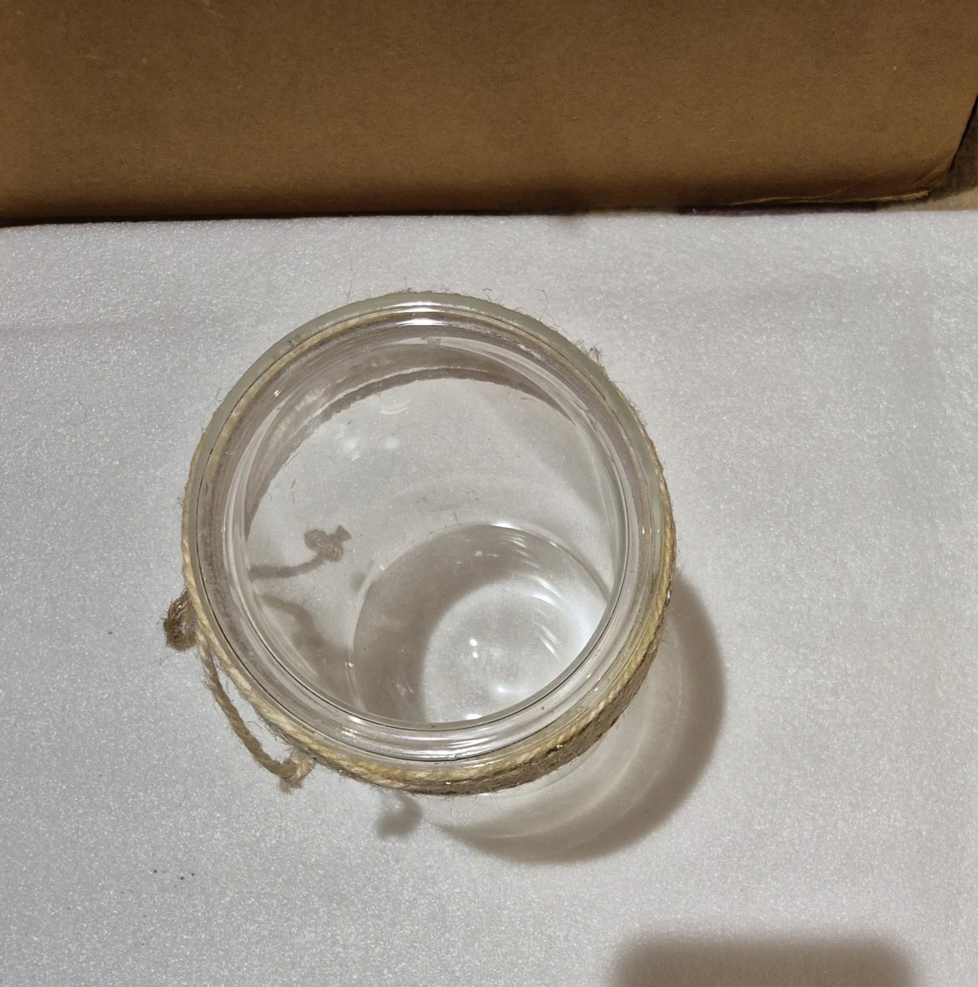 Clear Glass Jar with Twine Accent (Skokie) - photo 3