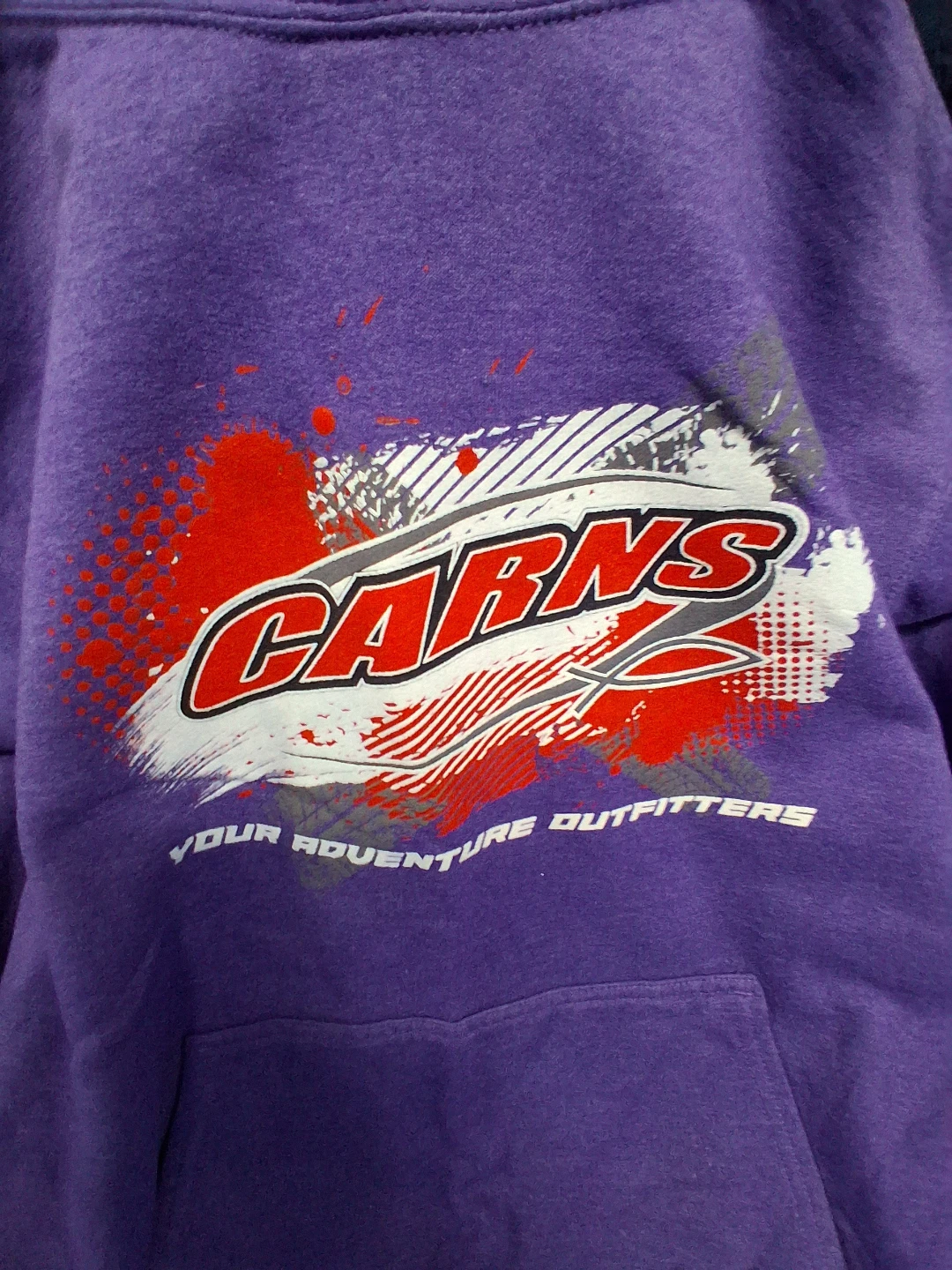 Port & Company Purple Hoodie Size Large - photo 2