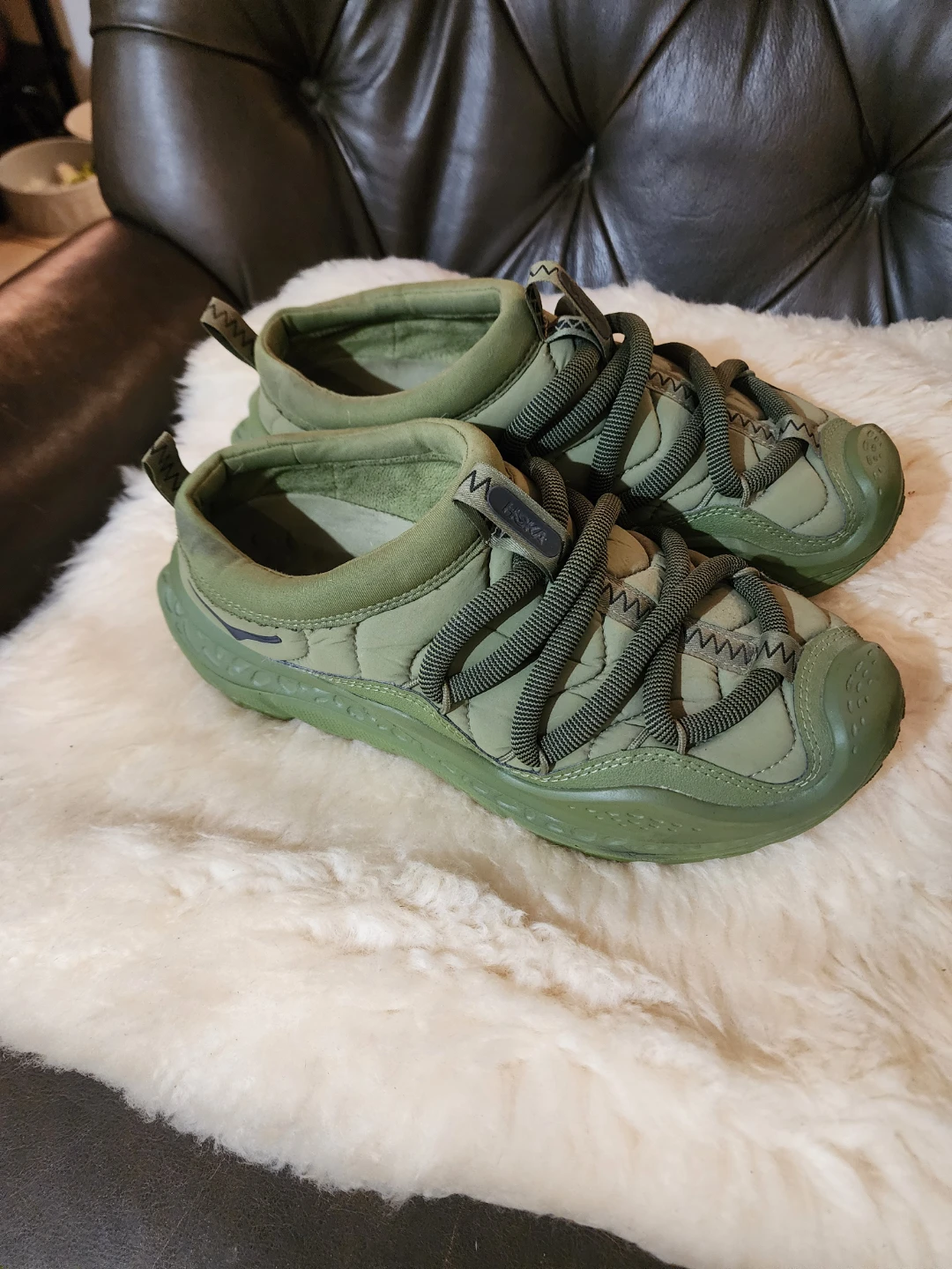Unisex Hoka Olive Green Ora Primo