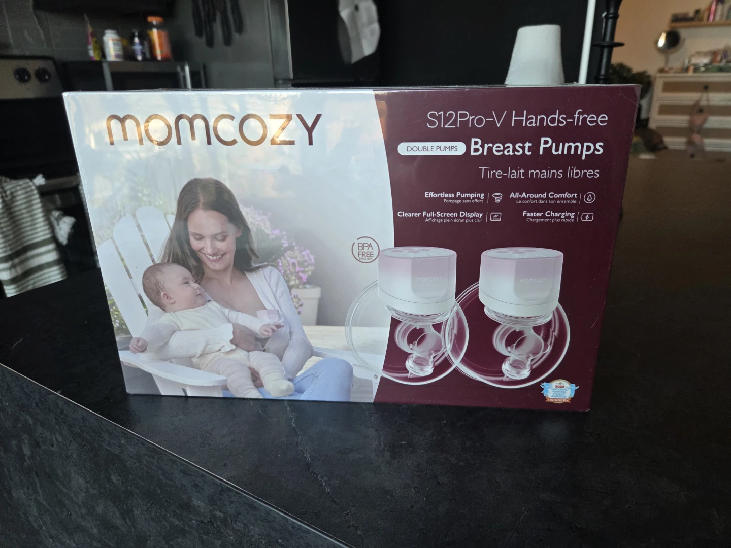Momcozy S12Pro-V Hands-free Breast Pumps
