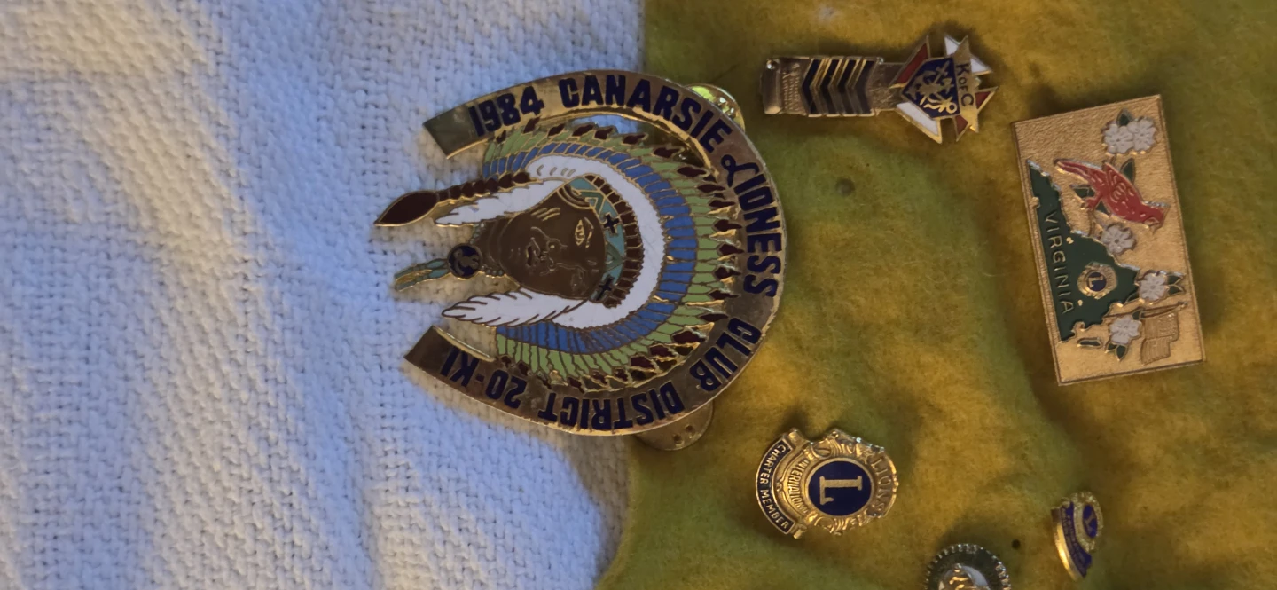Collection of Vintage Lions Club Pins - photo 4