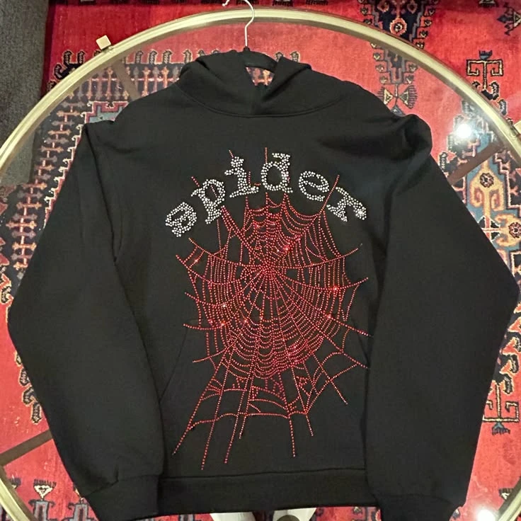 Black Sp5der Hoodie - photo 5