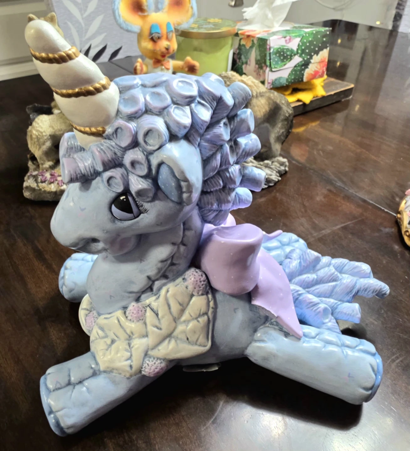 Vintage Preciosa Unicorn Figurine - photo 4