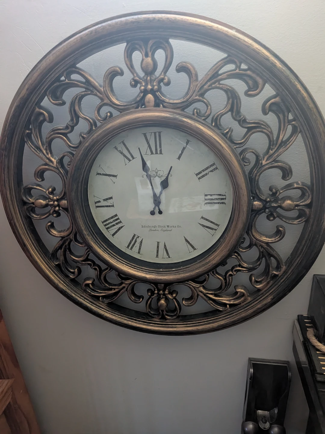 Edinburgh Clock Works Co. Wall Clock