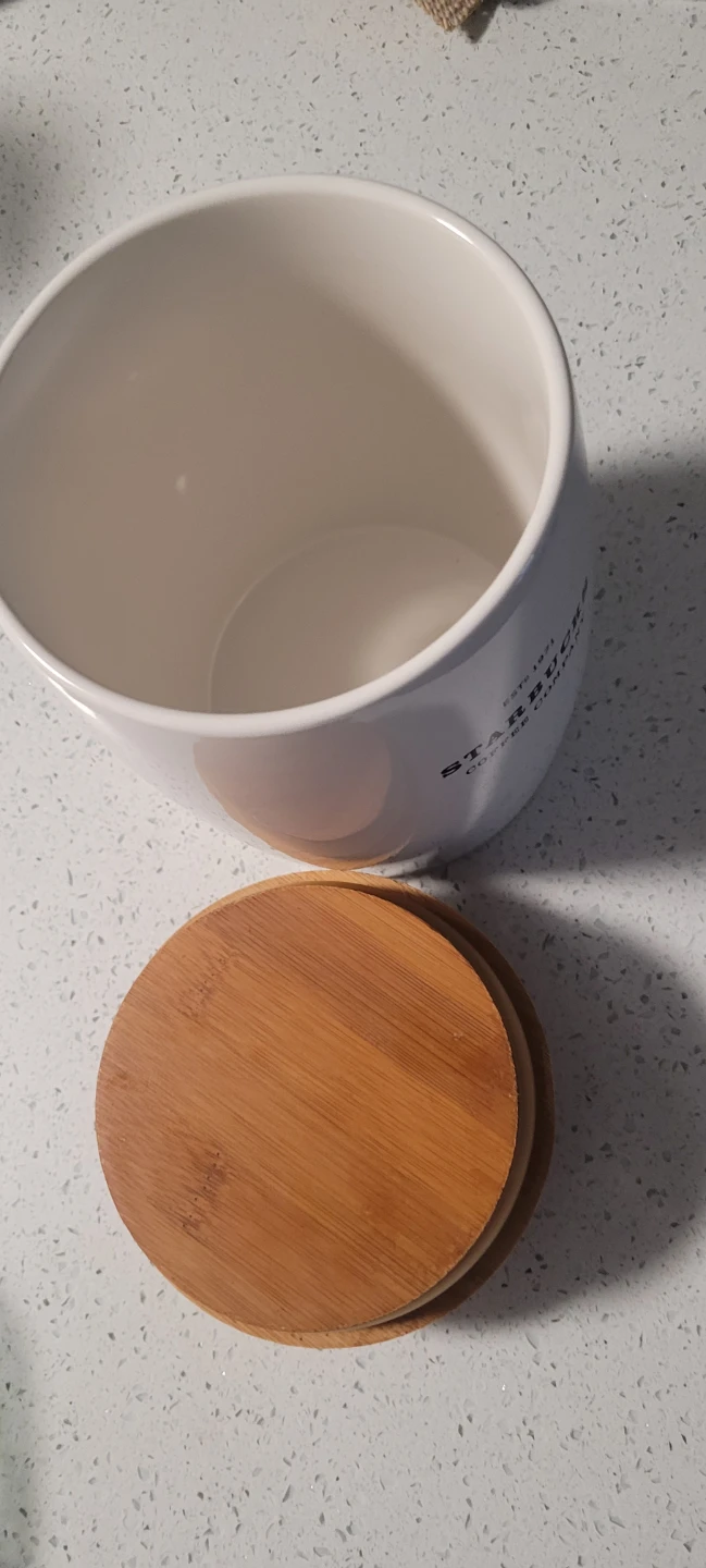 Starbucks Ceramic Coffee Cannister - photo 2