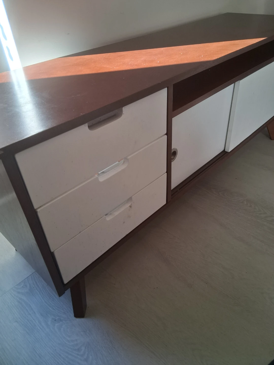 Mid-Century Modern TV Console