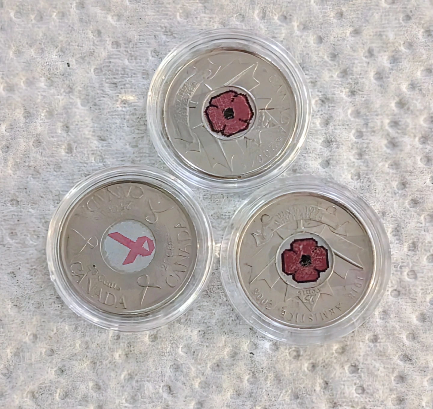 Collection of 17 Commemorative Canadian 25-Cent Coins - photo 2