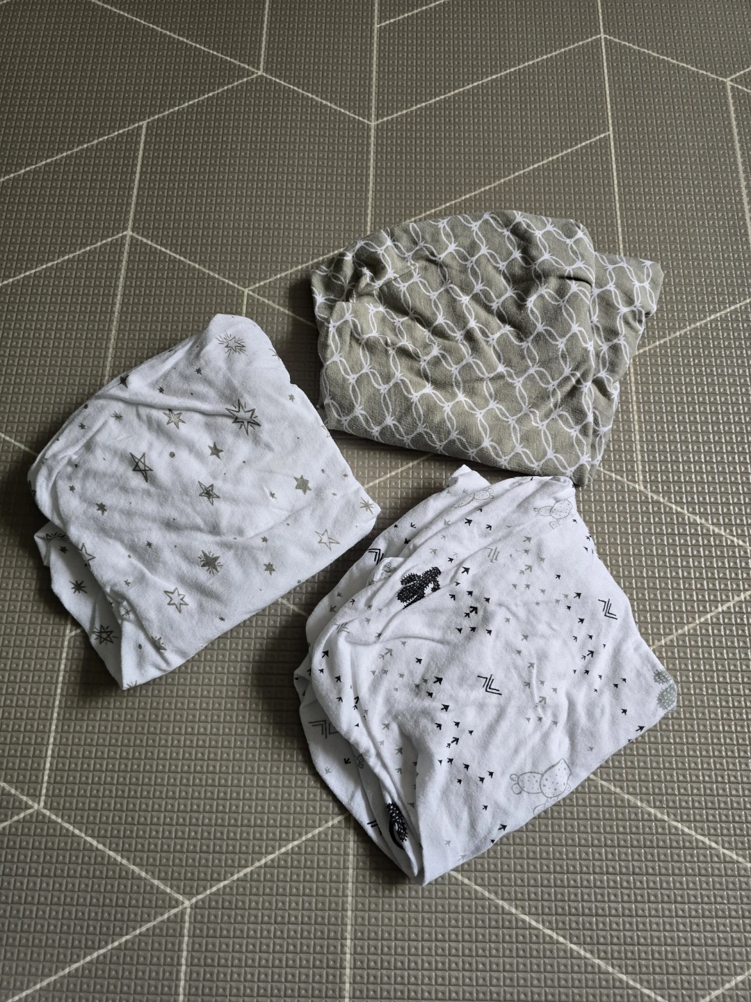 Bassinet Mattress Cover x3