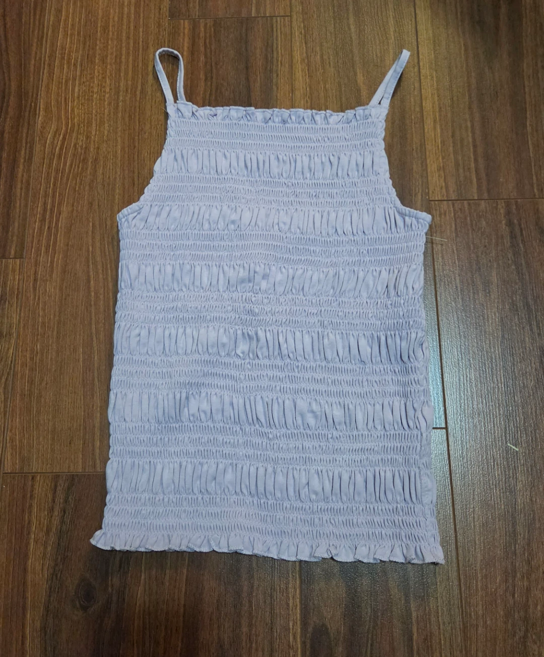 H&M Lavender Smocked Tank Top - photo 2