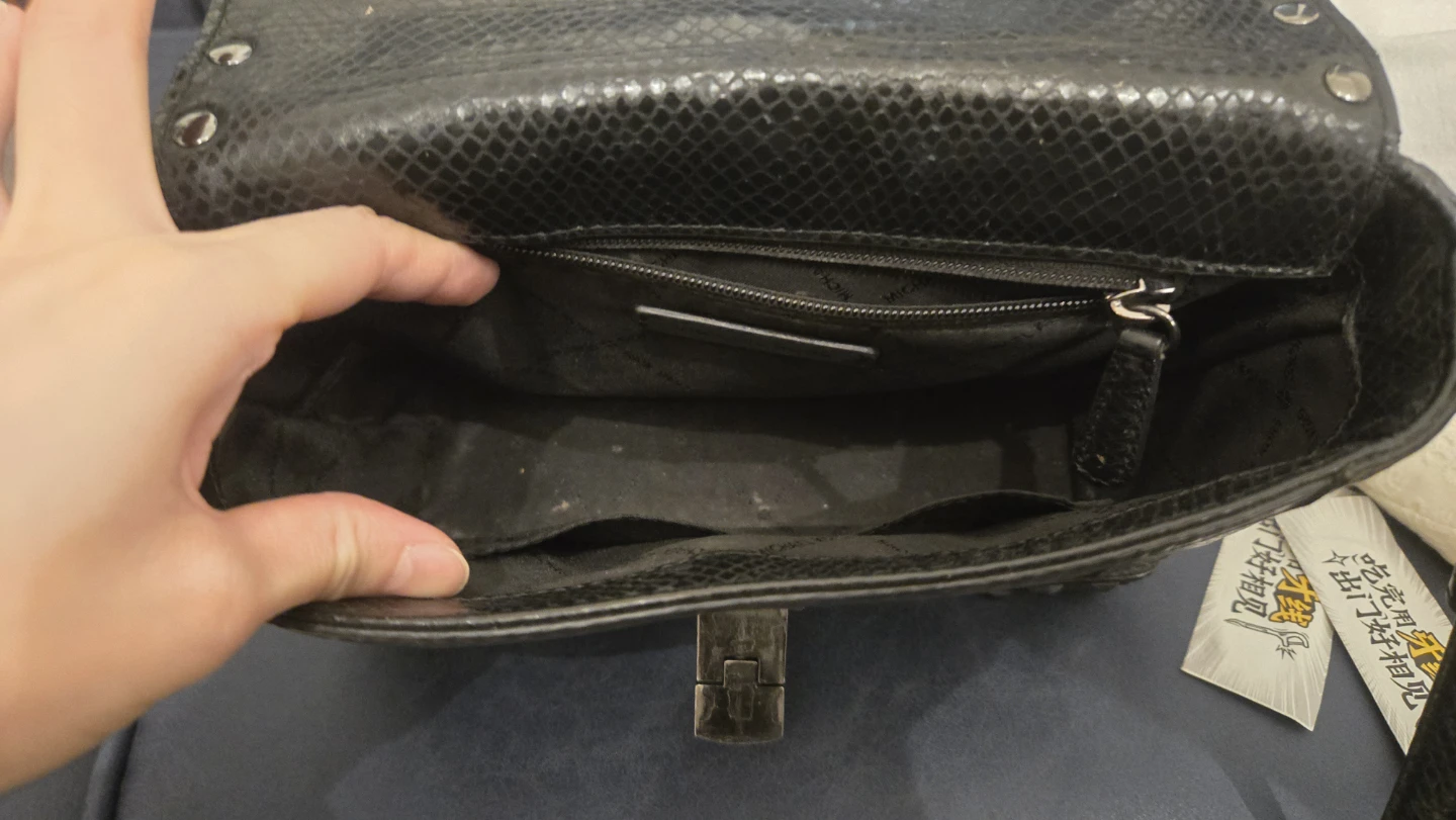 Michael Kors Black Studded Satchel - photo 5