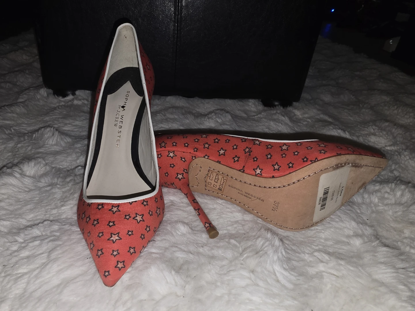 Sophia Webster for J.Crew Star Print Heels - photo 2
