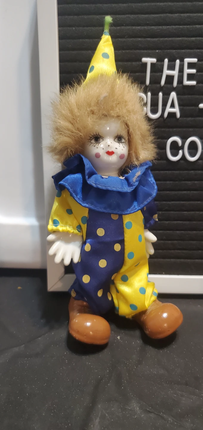 Porcelain Clown Doll