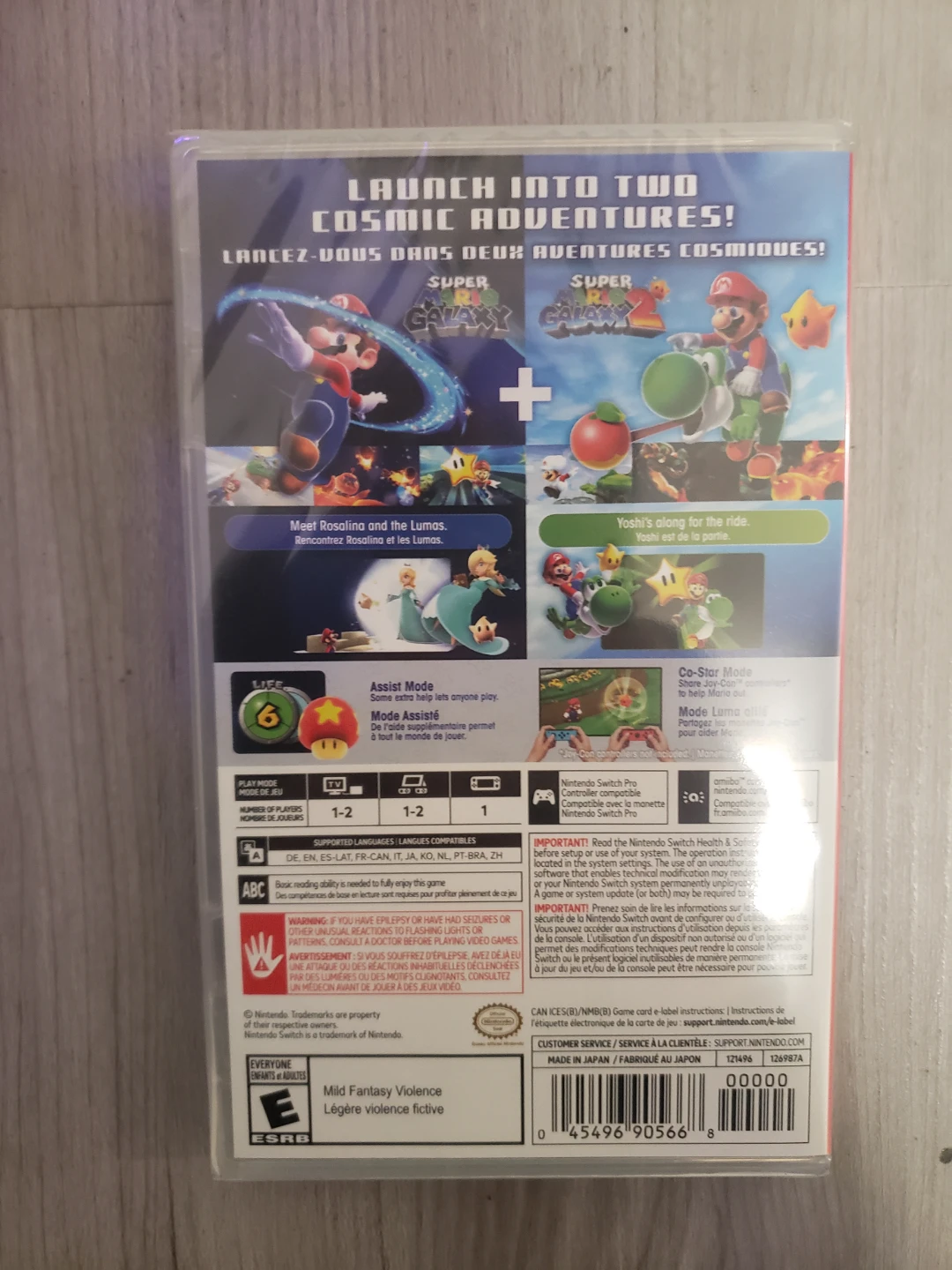 Super mario galaxy 1 and 2 - SEALED - photo 2