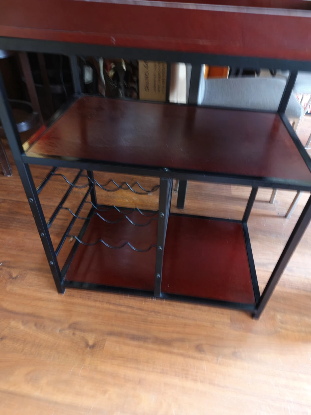 Wine Rack Serving Cart - photo 3