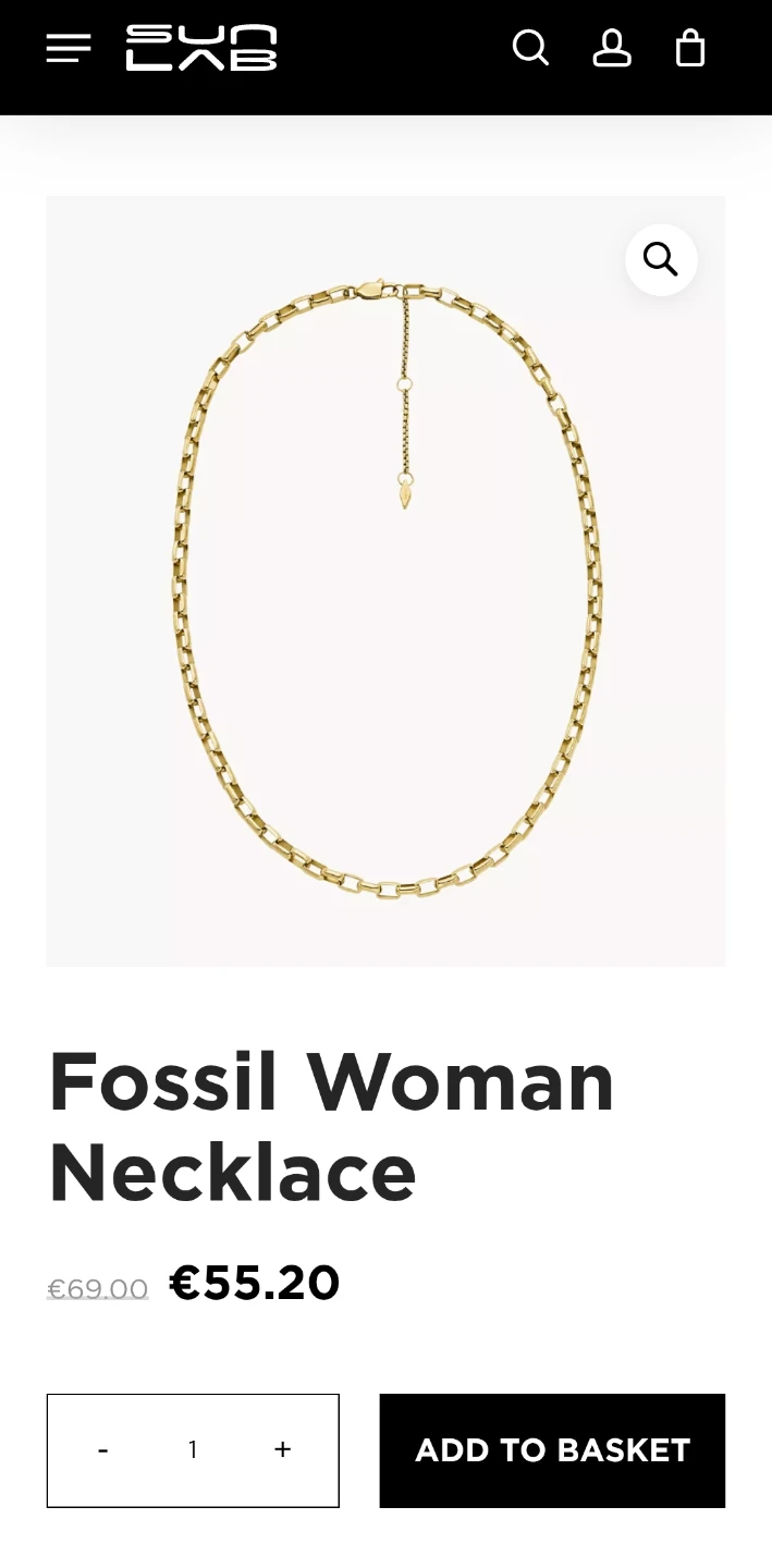 Gold plated stainless steel jewellery - photo 2