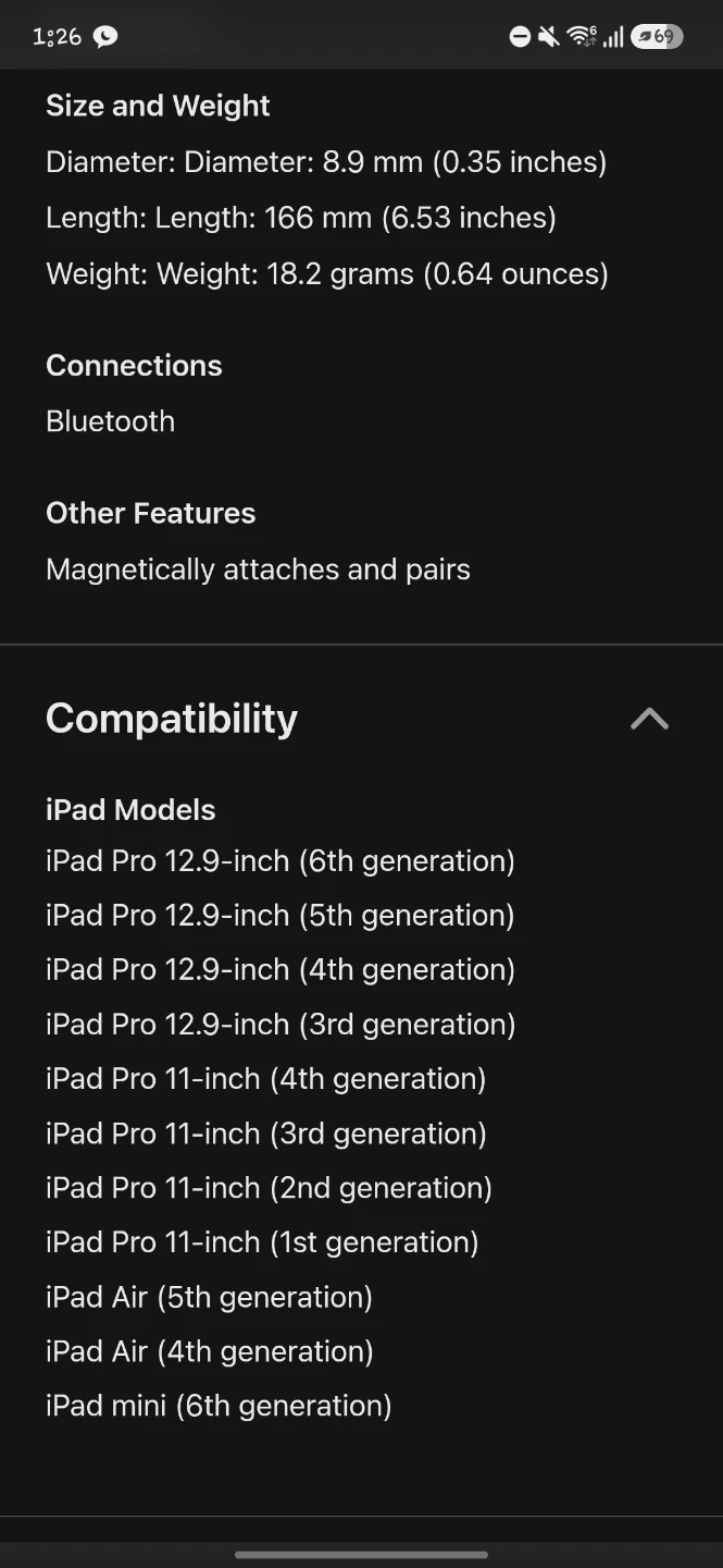 Apple Pencil 2nd Generation - photo 5