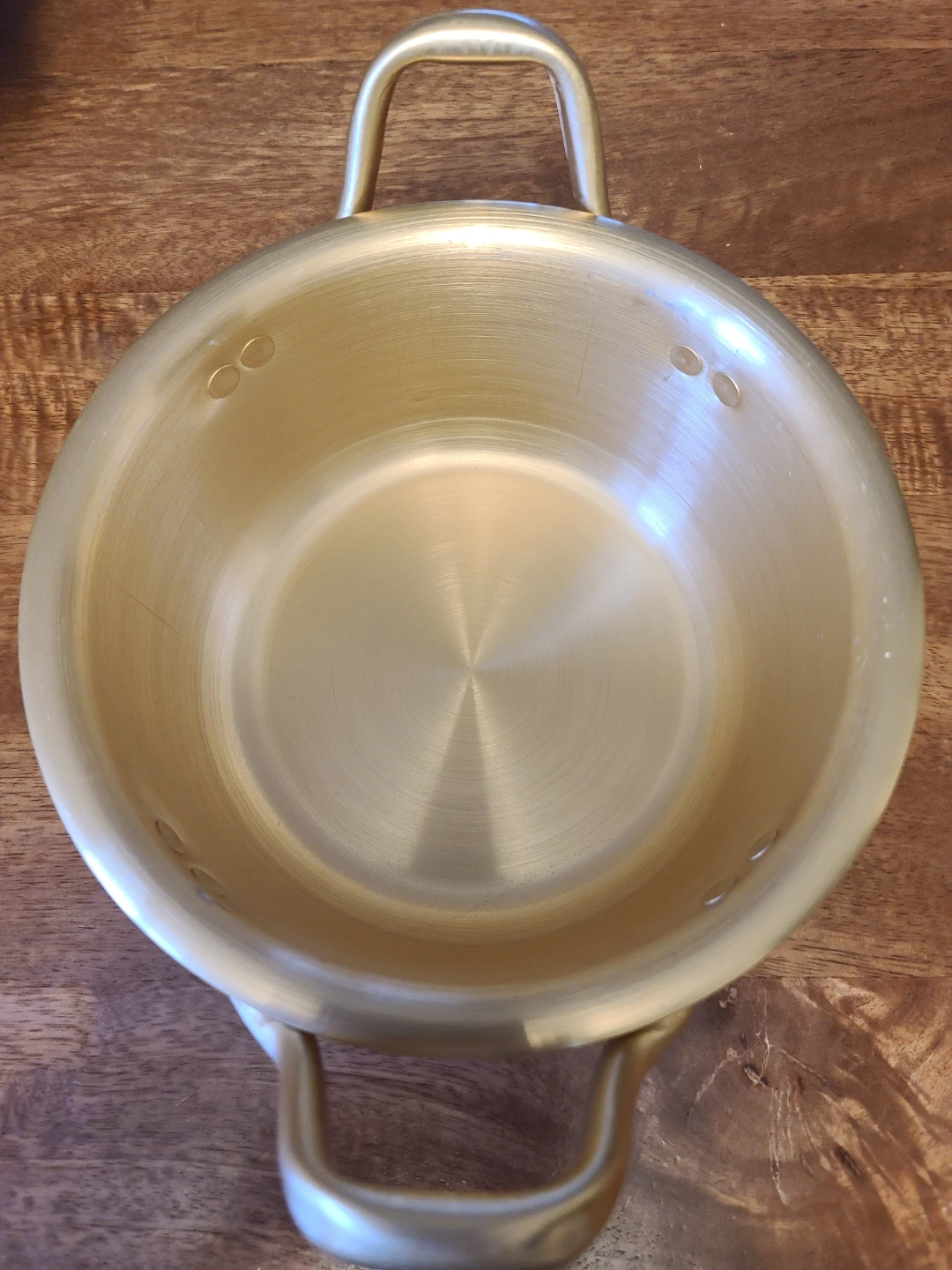 Set of 10 Gold-Tone Aluminum Ramen Pots - photo 4