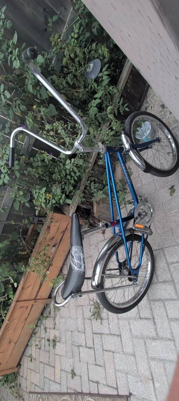 Vintage Blue Bobcat Bicycle