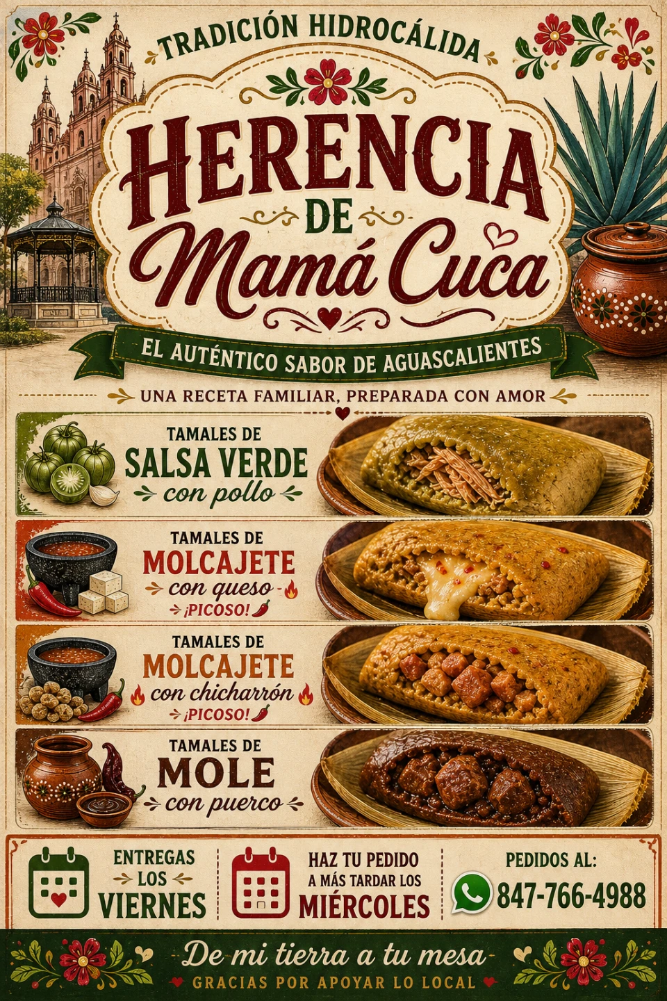 Herencia de Mama Cuca Authentic Tamales
