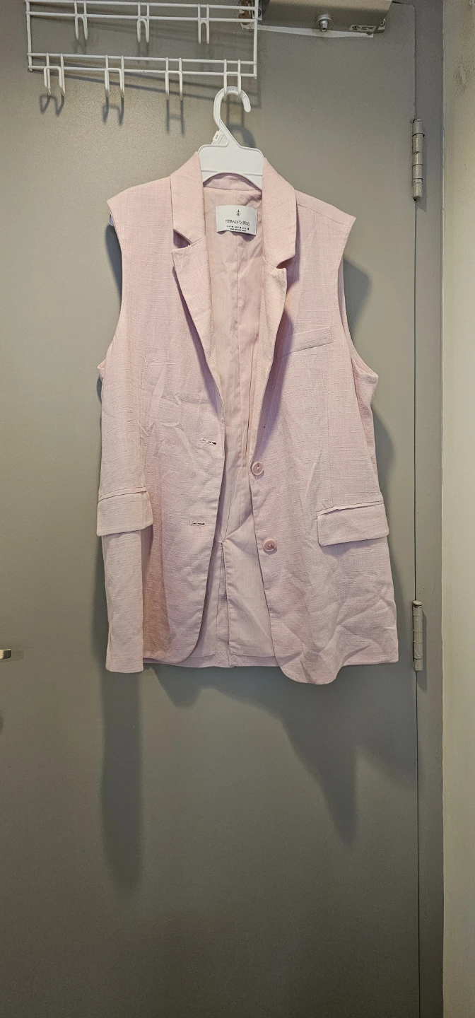 Stradivarius Light Pink Sleeveless Vest