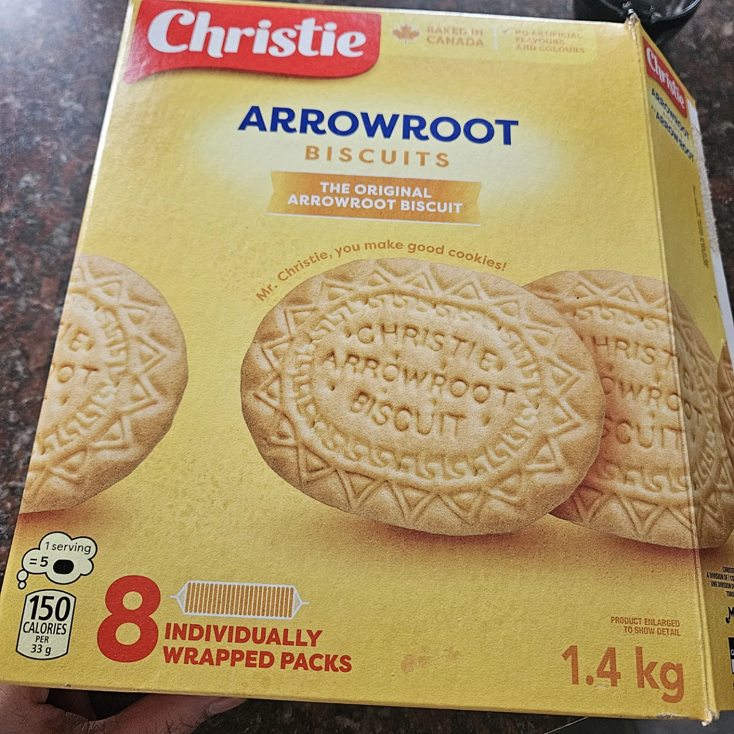 Free Christie Arrowroot Biscuits 1.4 kg