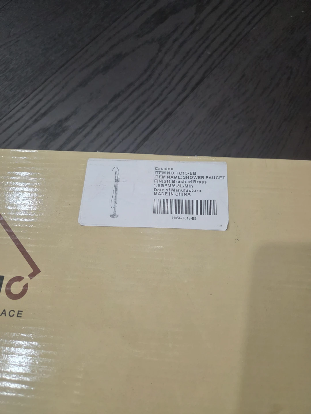 Brand new Casainc Freestanding gold  Tub Faucet - Brushed Brass - photo 2