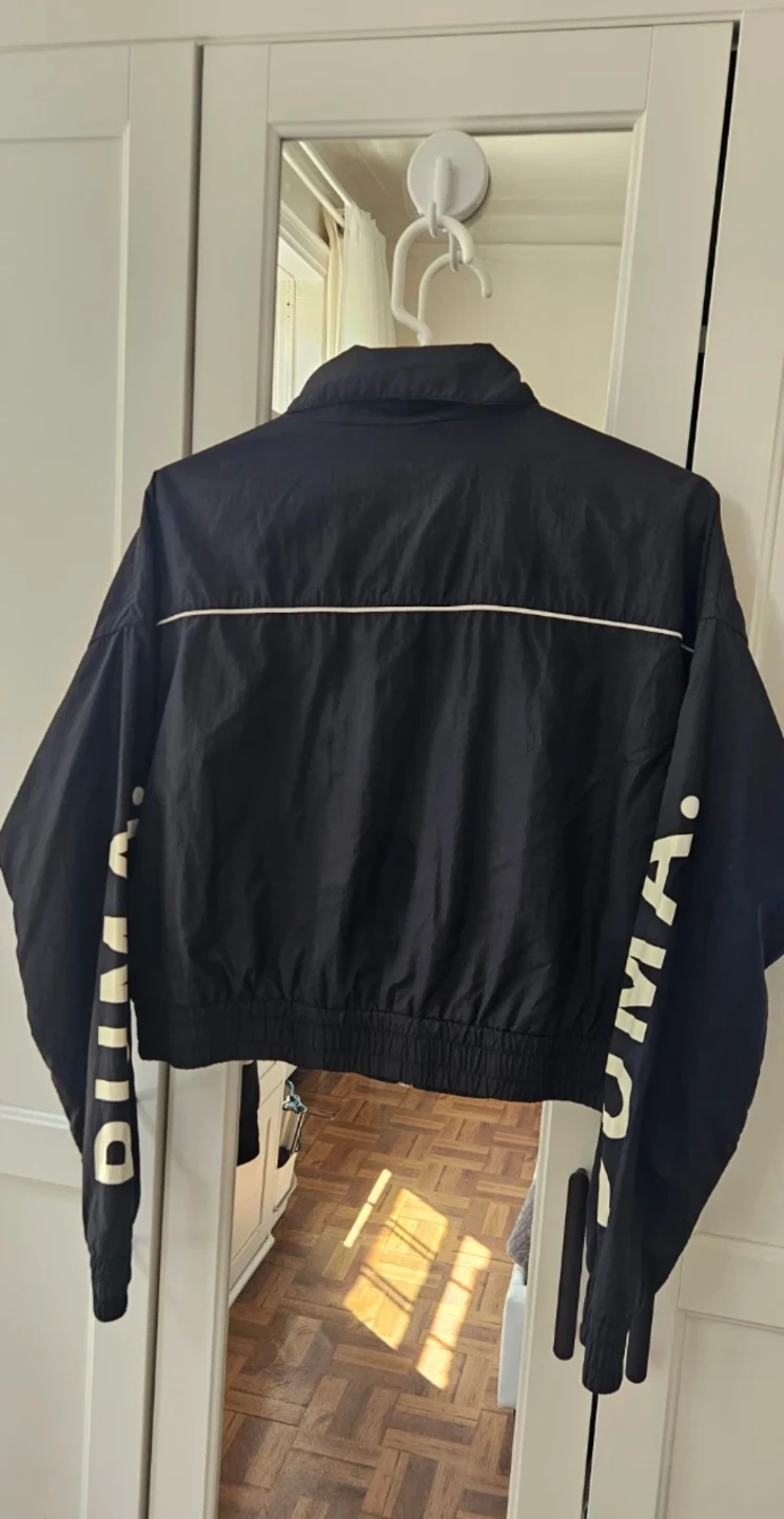 Puma Black Windbreaker Jacket XS - photo 2