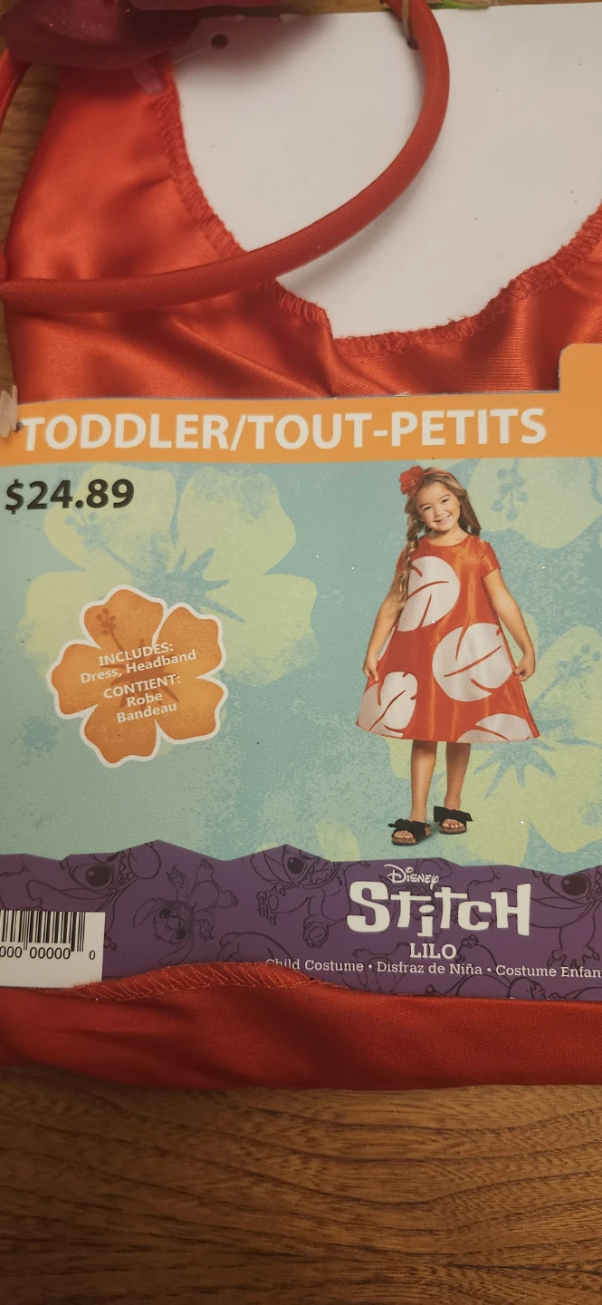 Disney Lilo Costume for Toddler Size 3-4T - photo 2