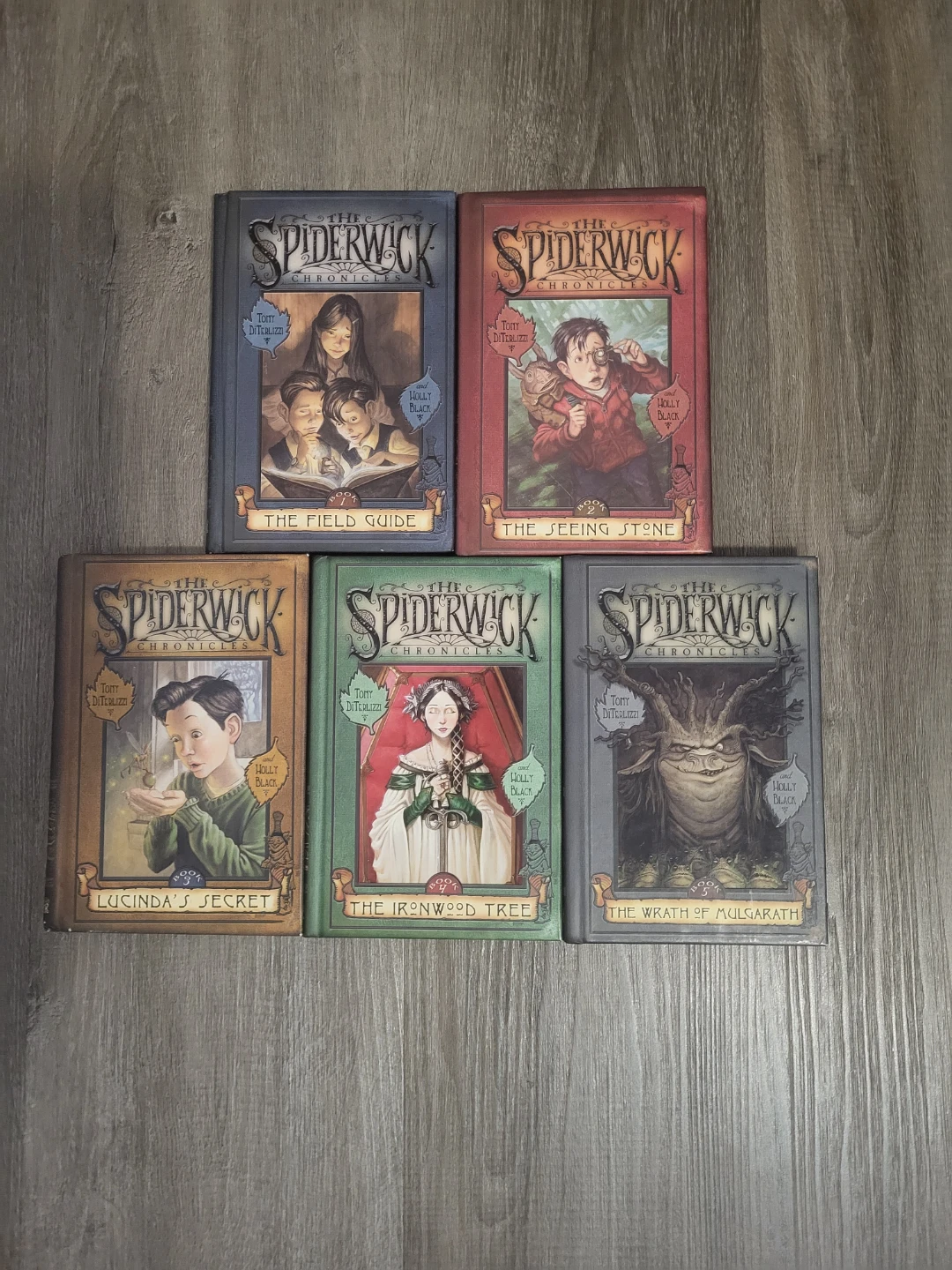 The Spiderwick Chronicles Complete 5 Book Set