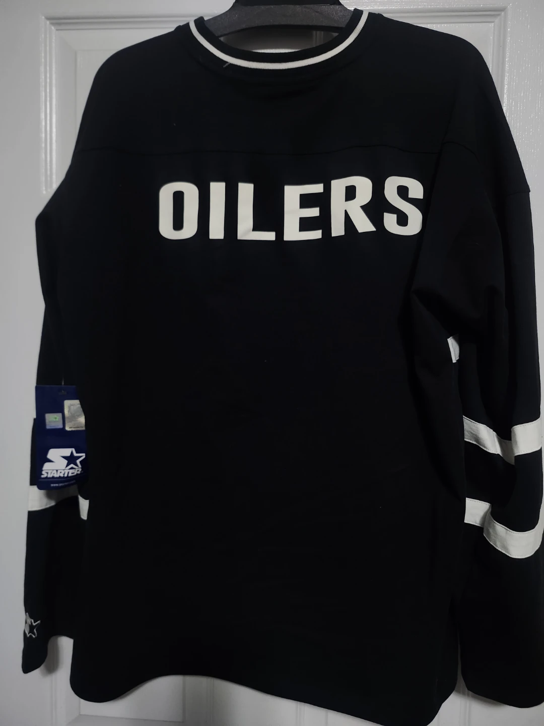Size Large New Starter Edmonton Oilers Jersey - photo 2