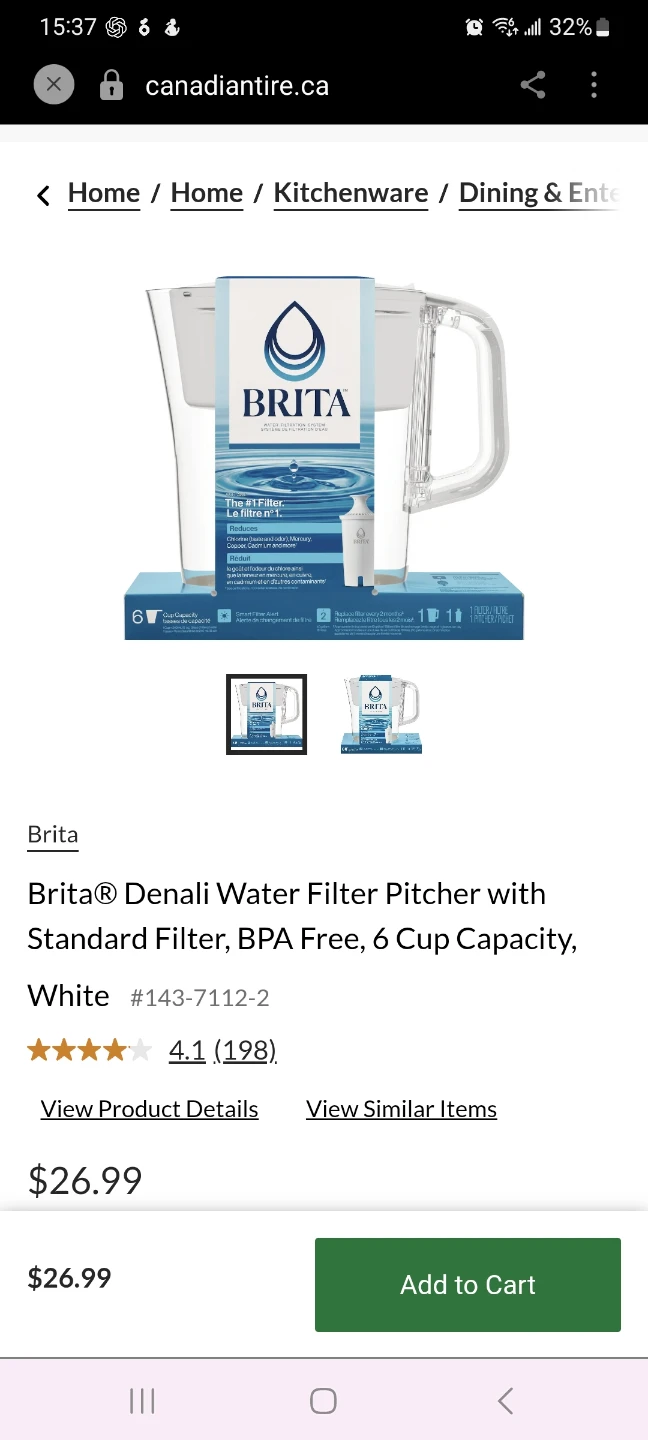 Brita Denali Water Filter Pitcher - photo 2