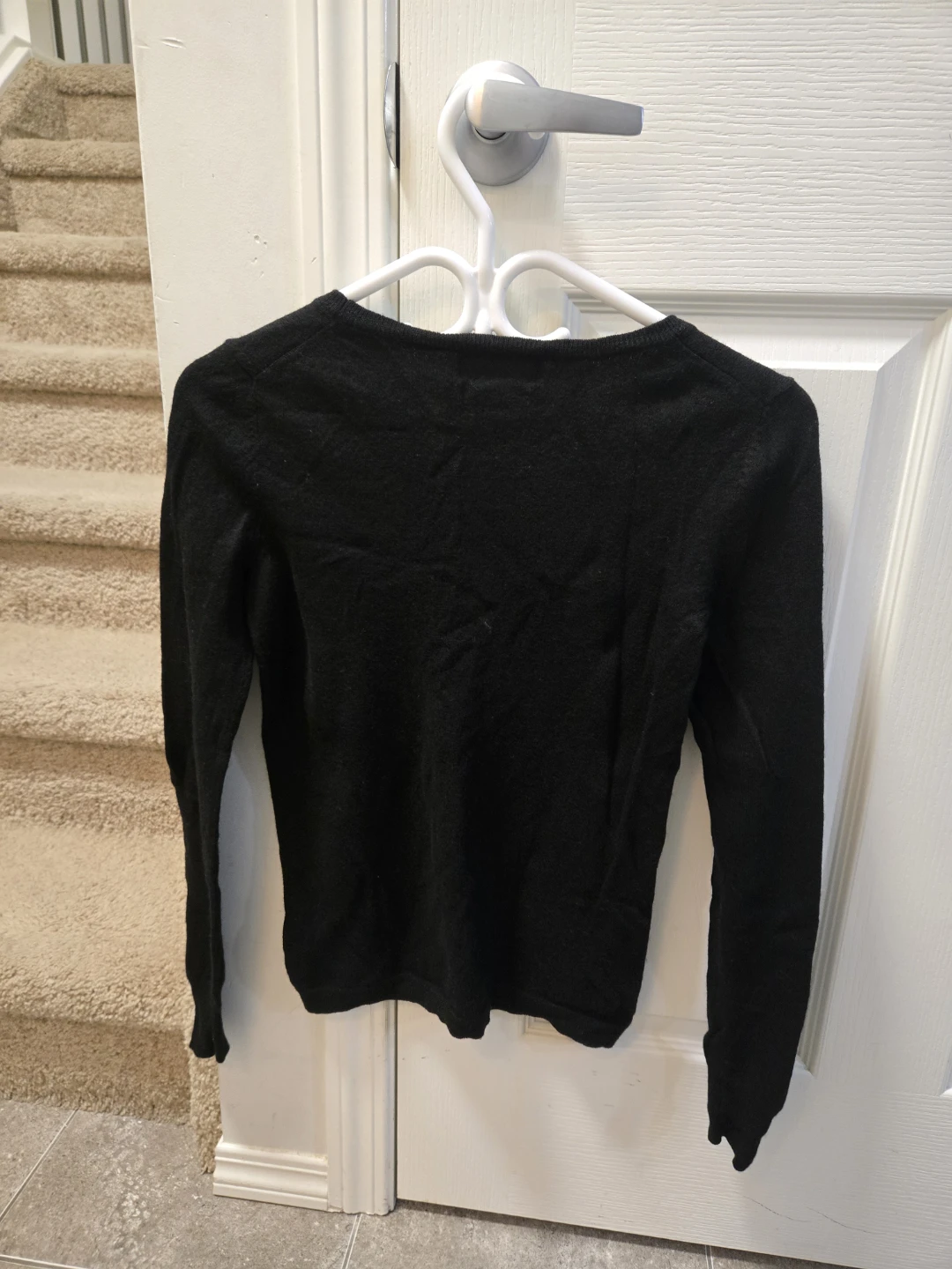 Nanette Lepore Black Merino Wool Sweater(Small) - photo 2