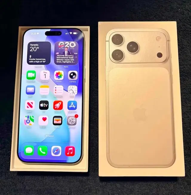 Apple iPhone 18 pro max silver 512gb